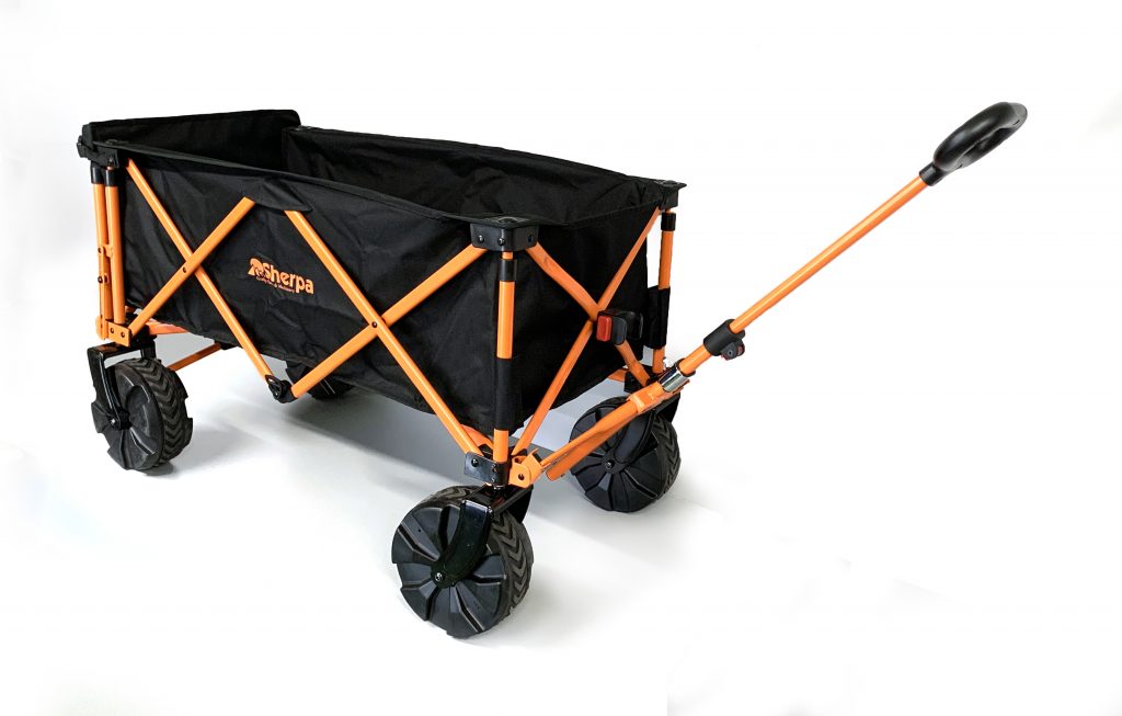 Folding Cart Garden Fishing Festival & Camping Trolley Sherpa Tools